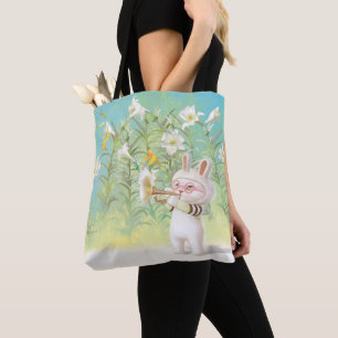 Blooming Lily Tote Bag