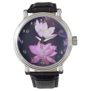 Blooming Lotus Flower Watch