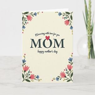 Blooming Love Mum Card