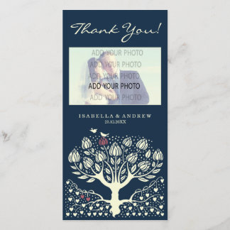Blooming Love Tree wedding thank you ref.wi1 Card