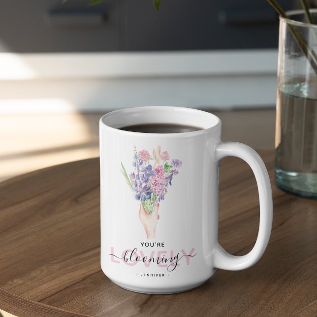 Blooming Lovely Floral Coffee Mug (Creator Uploaded)