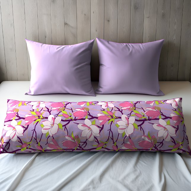 Blooming Magnolia Body Pillow (Blooming Magnolia Body Pillow)