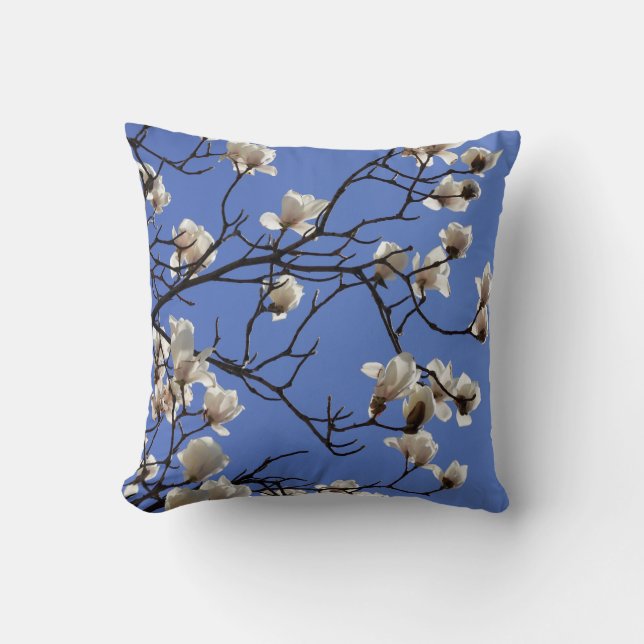 Blooming Magnolias Cushion (Front)