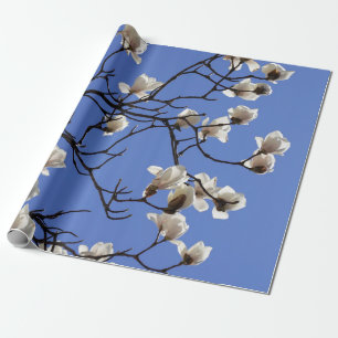 Blooming Magnolias Wrapping Paper