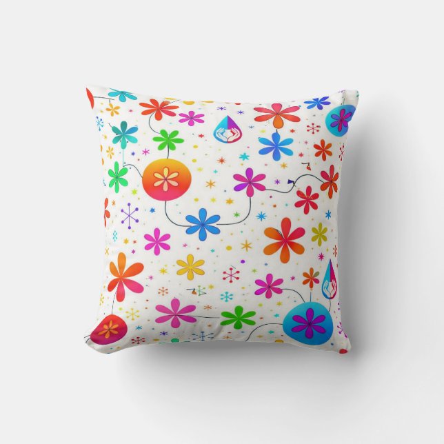 Blooming Meadow Cushion (Front)