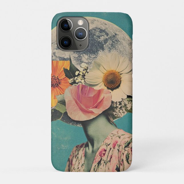 Blooming Mystery Under the Moon Case-Mate iPhone Case (Back)
