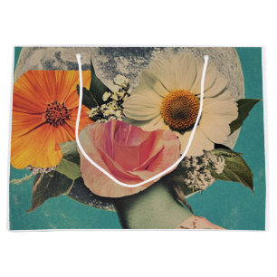 Blooming Mystery Under the Moon Large Gift Bag
