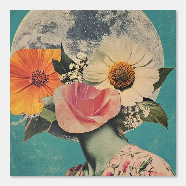 Blooming Mystery Under the Moon Wallpaper (Front)