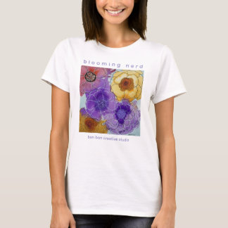 Blooming Nerd & Flowers Tee