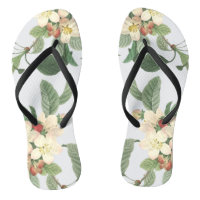 Blooming Pearl White Summer Floral Botanical
