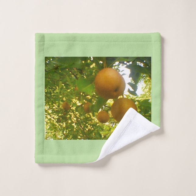 Blooming Pears Wash Cloth (Wash Cloth)