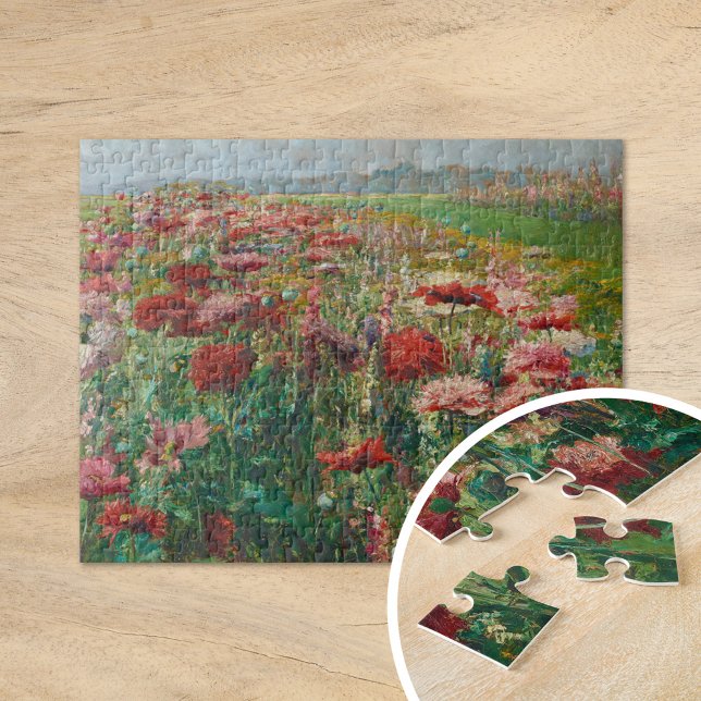Blooming Poppies | Olga Wisinger-Florian Jigsaw Puzzle (Creator Uploaded)