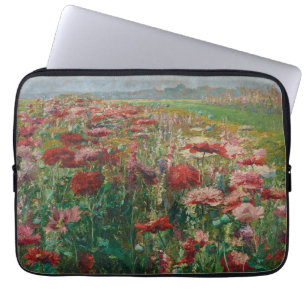 Blooming Poppies – Olga Wisinger-Florian Laptop Sleeve