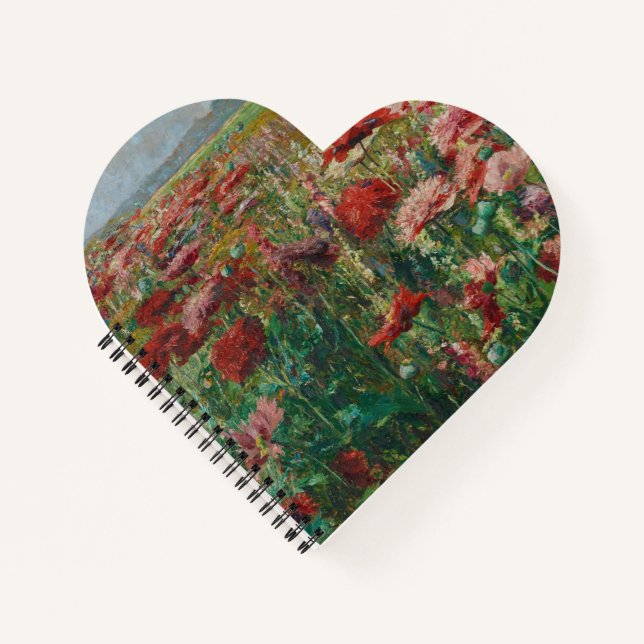 Blooming Poppies – Olga Wisinger-Florian Notebook (Front)