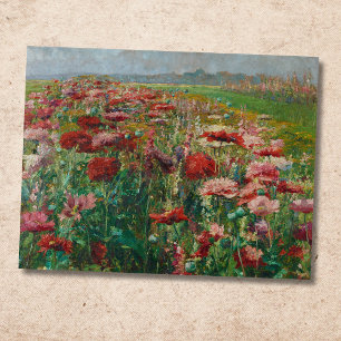 Blooming Poppies – Olga Wisinger-Florian Postcard