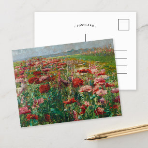 Blooming Poppies   Olga Wisinger-Florian Postcard