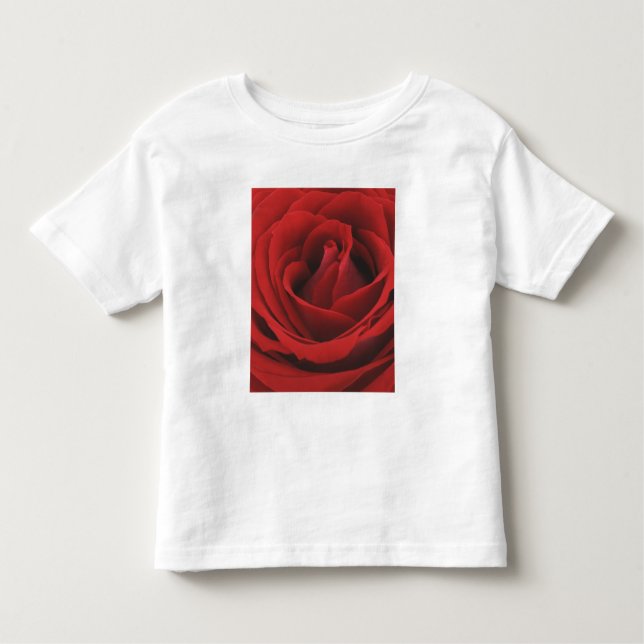 Blooming Red Rose Toddler T-Shirt (Front)