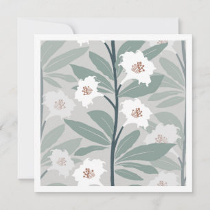 Blooming Reverie Soft Floral Art Card