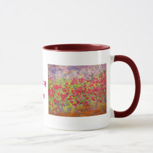 blooming roses(slogan) mug