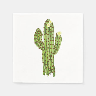 Blooming Saguaro Cactus Napkin