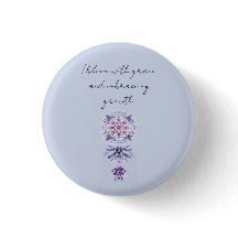 Blooming Serenity Mandala Badge