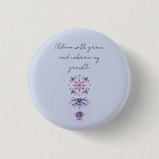 Blooming Serenity Mandala Badge