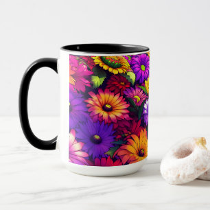 "Blooming Spectrum" Mug