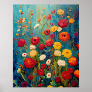 Blooming Tranquility Poster