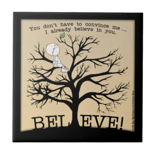 Blooming Tree Ceramic Tile