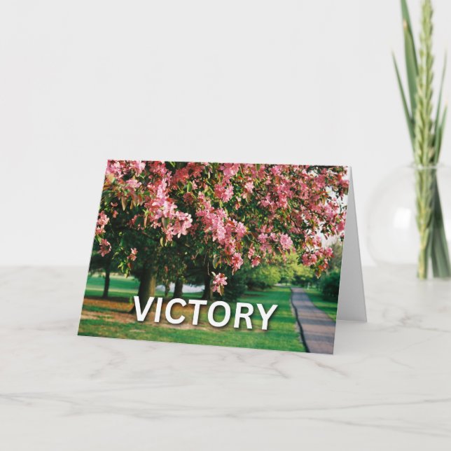 Blooming Tree - Victory Card (Front)