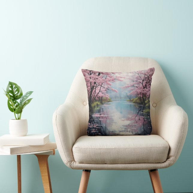 Blooming Trees Spring River Cushion (Chair)