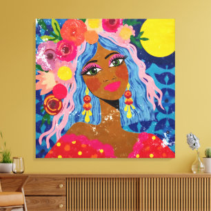 Blooming Under the Sun Canvas Print
