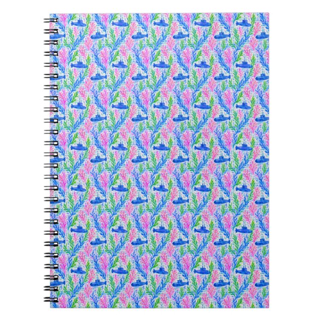 Blooming Underway Notebook (Front)