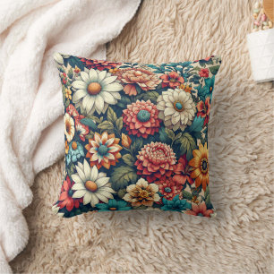 Blooming Wildflowers Cushion