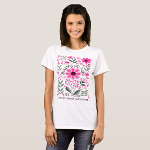 Blooming With Hope for a Breast Cancer Awareness T-Shirt