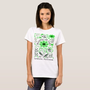 Blooming With Hope for a Lymphoma Awareness T-Shirt