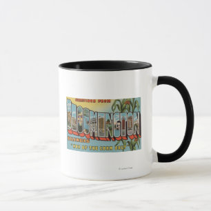 Bloomington, Illinois - Large Letter Scenes 2 Mug