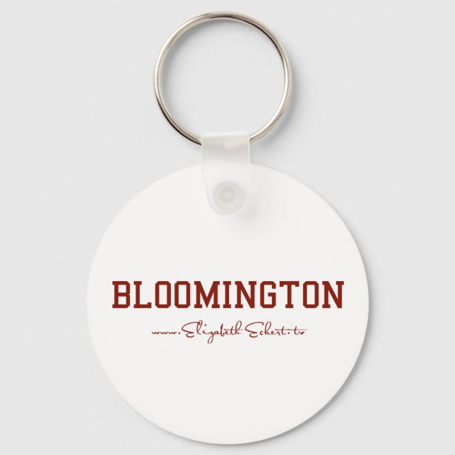 Bloomington Key Ring (Front)