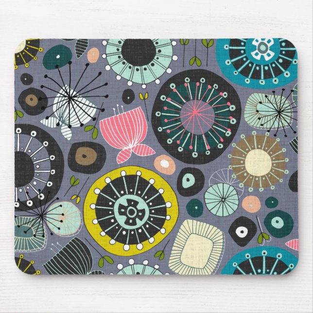 BLOOMS amethyst Mouse Pad (Front)