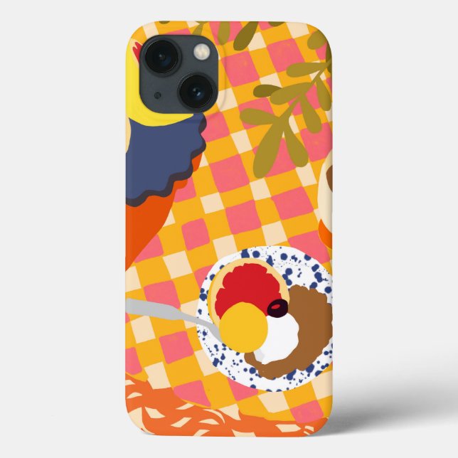 Blooms and Brunch Case-Mate iPhone Case (Back)