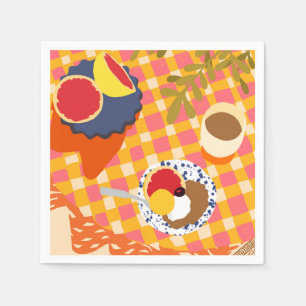 Blooms and Brunch Napkin