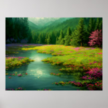 Blooms in the Glade: Forest Delight