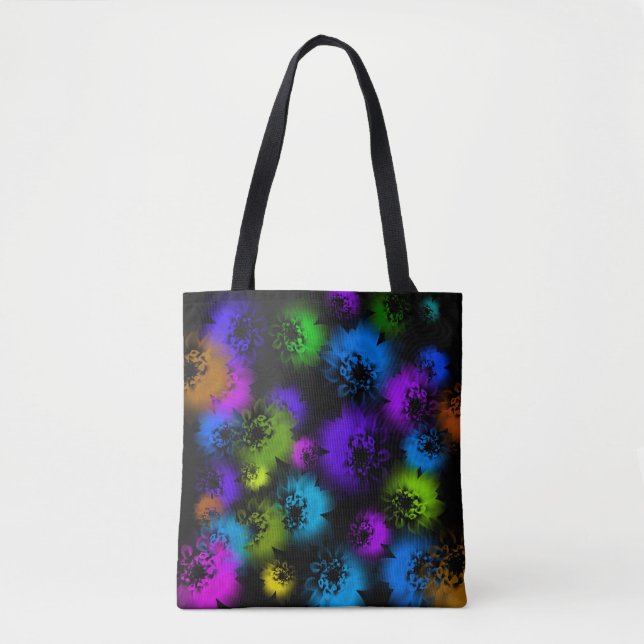 Blooms in the Shadows Tote Bag (Front)