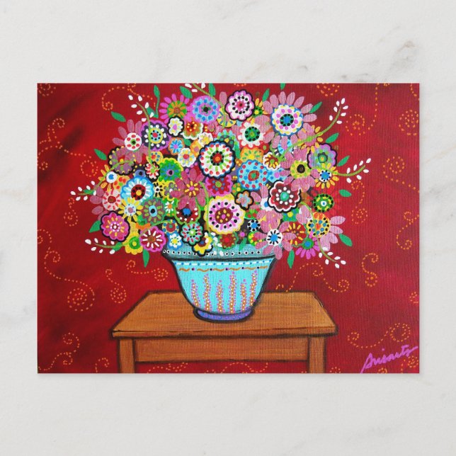 BLOOMS POSTCARD (Front)