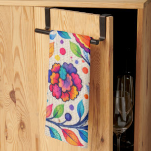 Bloomwave Tapestry Tea Towel