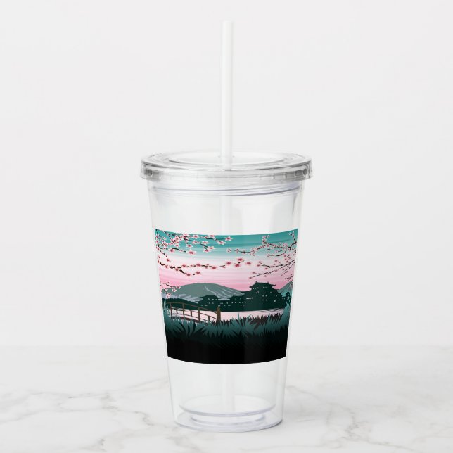 Blossom Acrylic Tumbler (Front)