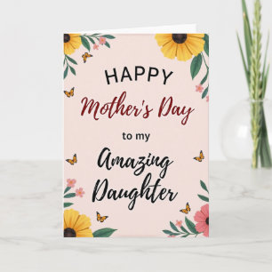 Blossom Amazing Daughter Card