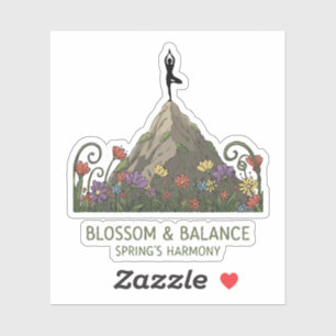 Blossom & Balance Yoga Tree Pose Spring Harmony
