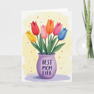 Blossom Best Mum Ever Card