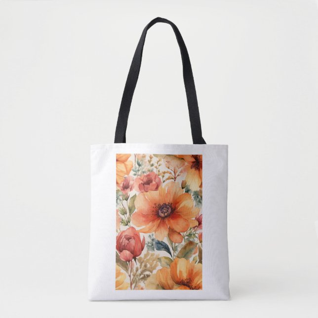 Blossom Bliss Tote Bag (Front)